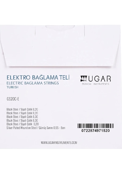 Ugar Gs20c-e Elektro Bağlama Teli 0.20 Düğümlü 6 Telli