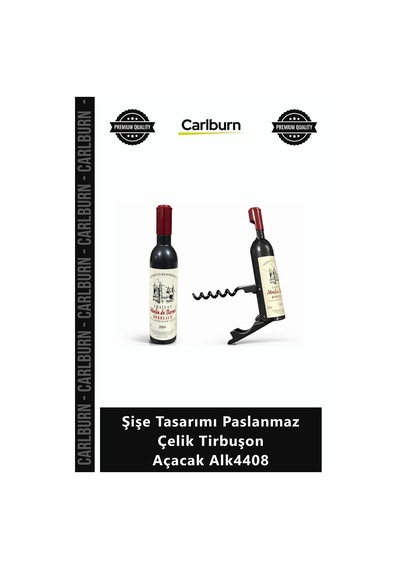 Tirbuşon Lüks Ergonomik Mutfak Profesyonel Şişe Tasarımı Paslanmaz Çelik Tirbuşon Açacak Diğer