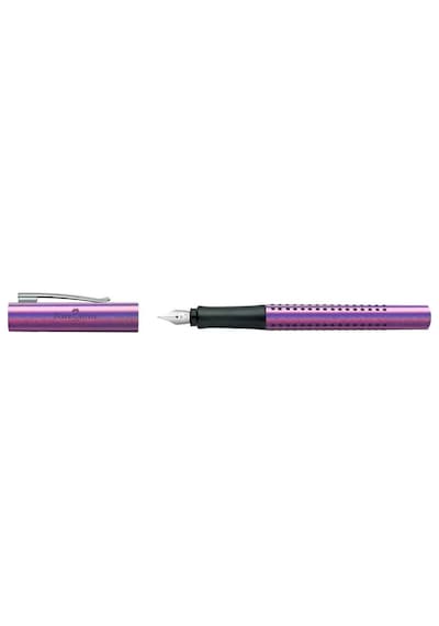 Faber Castell Grip Dolmakalem M Uç Mor Işıltılı Çok Renkli