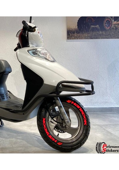 HANKOOK Motorsiklet Scooter Lastik Yazısı Sticker 8 Adet K