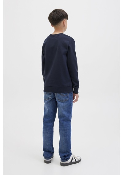Jack & Jones Junior Jack&jones Junior Erkek Çocuk Sweatshirt 12279606 Mavi