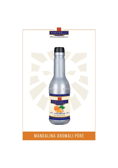 Simonelli Mandalina Meyve Püresi 1 KG