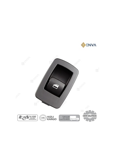 Bmw X3 Sağ - Sol Arka Kapı Tekli Cam Açma Düğmesi 2004-2010