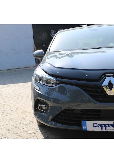 Cappafe Renault Clio 5 Ön Kaput Koruyucu Rüzgarlığı 4Mm Akrilik