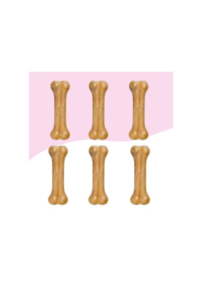 Miçiko Köpekler İçin Naturel Press Çiğneme Kemiği 12cm 6'lı