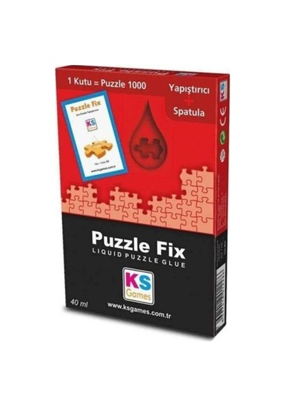 Ks Games Puzzle Yapıştırıcısı Spatula 1000 Parçalık X 3 Paket