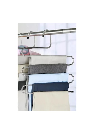 Veraura Lifestyle Krom Pantolon Askısı