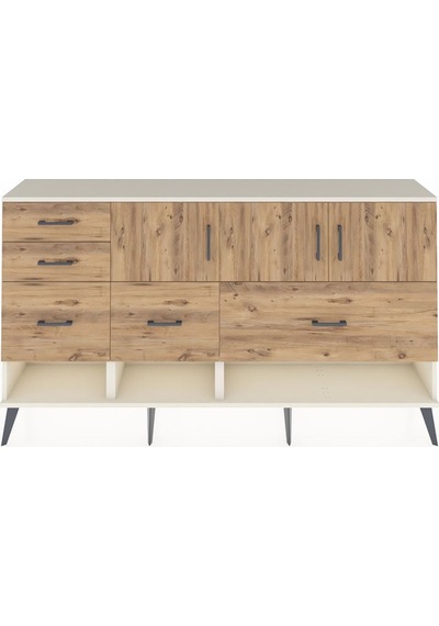 Arges Konsol 3 Raflı 5 Çekmeceli 3 Kapaklı 176x30x99 Aytaşı-çam Atlas Çam - Aytası Arges Konsol 3 Raflı 5 Çekmeceli 3 Kapaklı 176x30x99 Aytaşı-çam Atlas Çam - Aytası