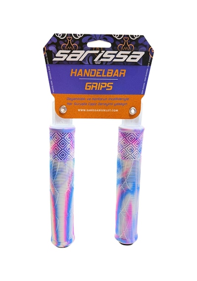17 Cm Mtb Bmx Freeride Elcik Silikon Bisiklet Elcik Kaymaz Yapı Dirt Jump Bisiklet Elciği Beyaz Mor Mor - Pembe