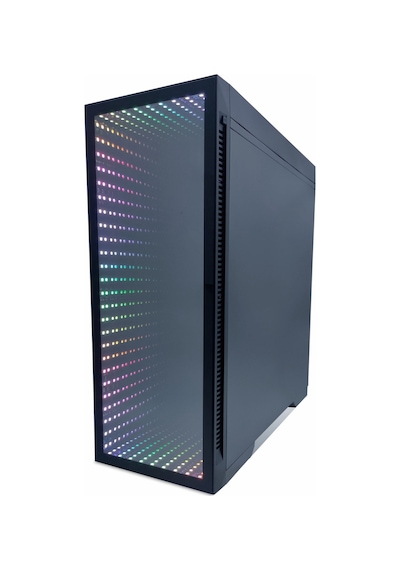 Quadro Qt100 Titan Usb 3.2 Rgb Atx Mid Tower Siyah Kasa