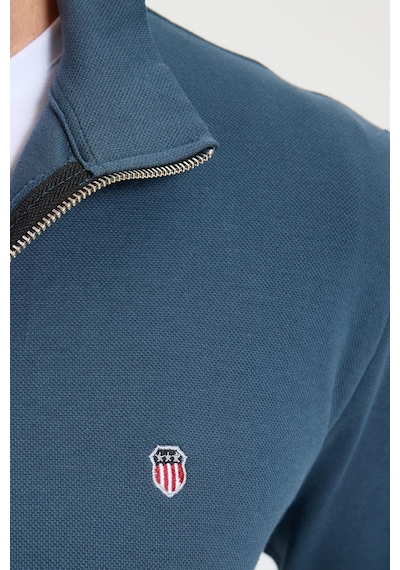 Tudors Erkek Slim Fit Dar Kesim Pamuklu Tam Fermuarlı Çift Cepli Dik Yaka Petrol Sweatshirt Hırka-41894 Petrol Tudors Erkek Slim Fit Dar Kesim Pamuklu Tam Fermuarlı Çift Cepli Dik Yaka Petrol Sweatshirt Hırka-41894 Petrol
