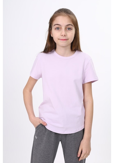 Toontoy Kids Toontoy Kız Çocuk Pamuklu Bisiklet Yaka Kısa Kollu Baskılı Basic Okul Tişört 22981 Açık Lila Toontoy Kids Toontoy Kız Çocuk Pamuklu Bisiklet Yaka Kısa Kollu Baskılı Basic Okul Tişört 22981 Açık Lila