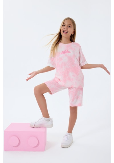 Rolypoly Kız Çocuk Pembe Bermuda Takım Rp3803-c-v2 Pembe