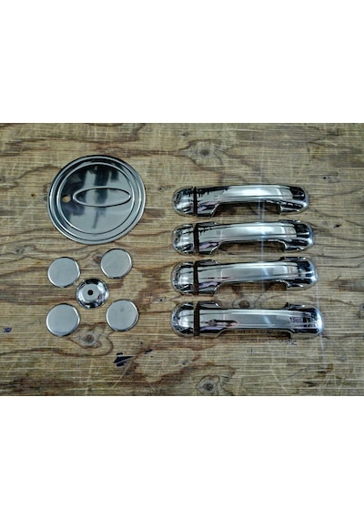 Ford Connect 2009-2014 Krom Kapı Kolu- Depo Kapağı-Kilit Açma Set