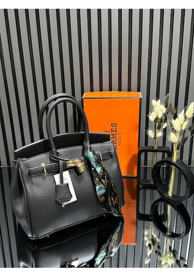 Allure Boutique Kadın Çanta Altın - Siyah