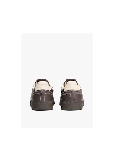 Tommy Hilfiger The Greenwich Edge Leather Ayakkabı-12829 Kahverengi