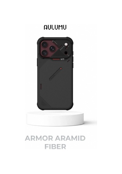 Aulumu İphone 18 Pro Uyumlu A18 Aramid Fiber Telefon Ürünü Cihaz Koruma Telefonu Koru çok renkli