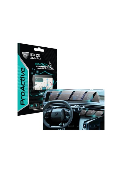 Peugeot 2025 3008-5008 21 Inch Panoramik İ-cockpit Ekranı İçin 9h Nano Ipg Ipg Proactive Ekran Koruma