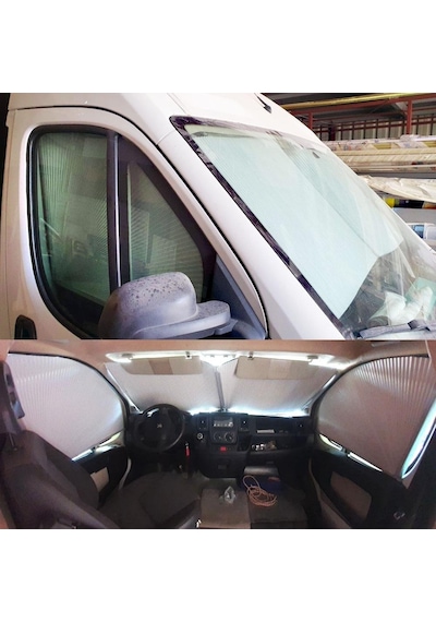 Shuıvan Aty Karavan Güneşlik Seti Ön Cam Ducato Jumper Boxer Uyumlu-742