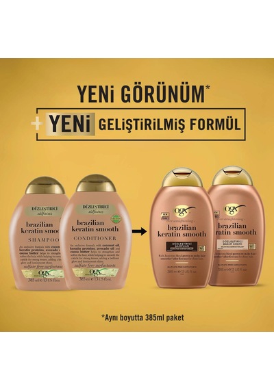 Brazilian Keratin Smooth Düzleştirici Bakım Kremi 385 Ml