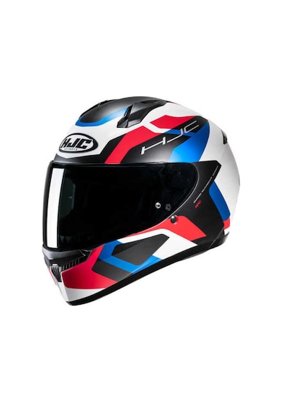 C10 Kapalı Kask Tıns Hrc Renk Mc21sf Şeffaf Vizör Beyaz