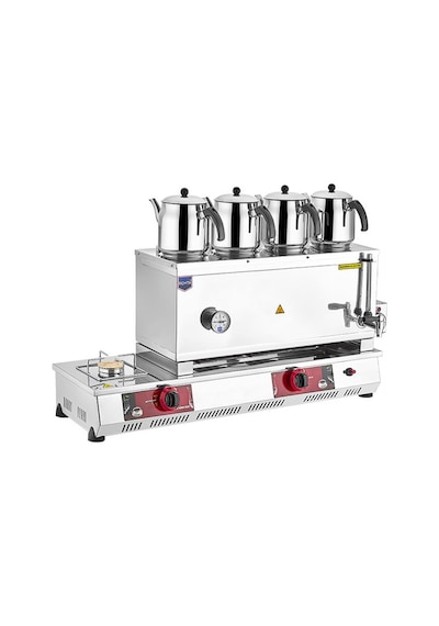 Remta 85 Model 4 Demlikli Gazlı Ce + Elektrikli Çay Ocağı 43 Lt