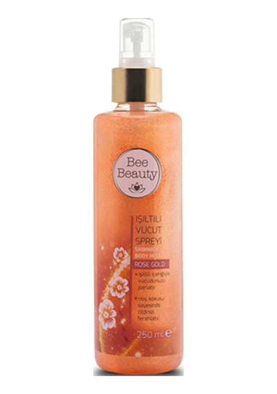 Rose Gold Işıltılı Vücut Spreyi Parfüm