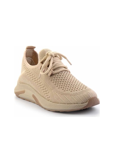 Bambi Bej Kadın Sneaker K01590010182 Bej