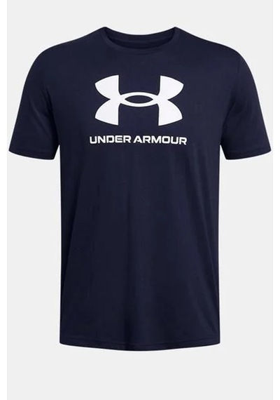 Under Armour Ua Sportstyle Logo Update Erkek Tişört 1382911-408 Lacivert