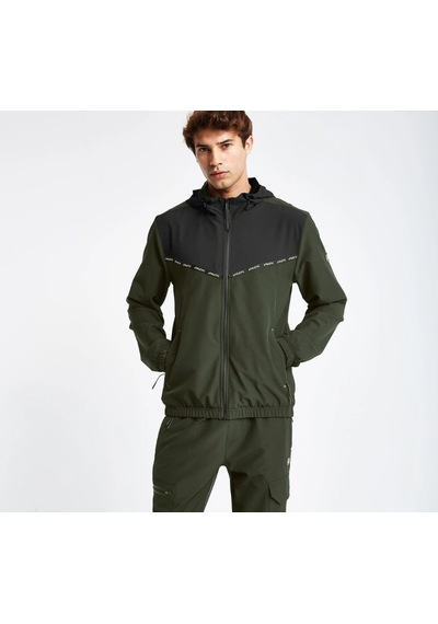 Lescon Erkek Fermuarlı Kapüşonlu Sweatshirt 24n-1102 24ntes001102 Haki
