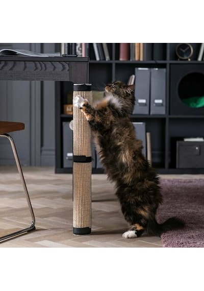 Kayışlı Ped Portatif Kedi Tırmalama Aparatı 25 x 63 CM