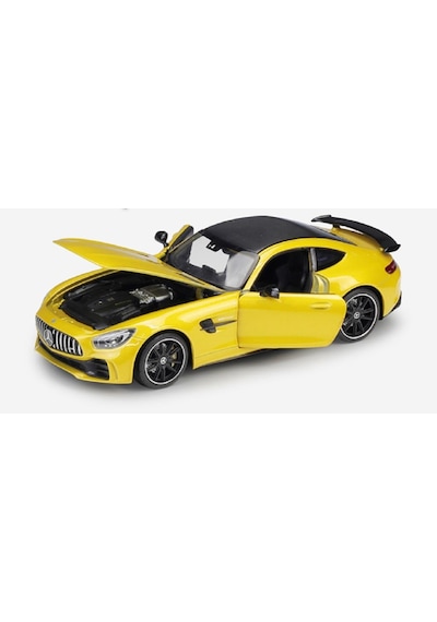 Welly Mercedes Amg Gt R 1/24 Sarı Model Araba