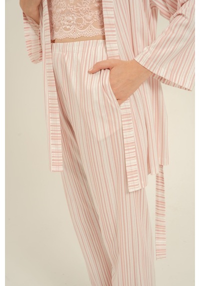 Arnetta Kadın Pembe Braletli Pijama Takımı Ar3756-s-v1 Ar3756-s-v1
