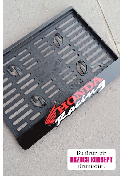 Motosiklet Plakalığı - Honda Racing Motor Plakalığı Honda Honda Racing Motor Plakalık