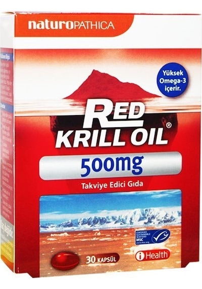 Naturo Pathica Red Krill Oil Besin Takviyesi