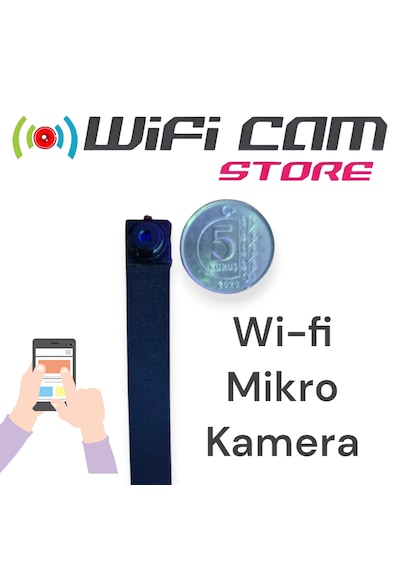 Wifi Mikro Kamera Dahili Batarya Uzaktan Canlı Izleme