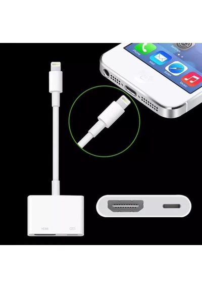 Light-ning İle Uyumlu Hdmı Dönüşüm Kablosu Adaptörü İphone İle Uyumlu 8 Pin Yüksek Hızlı Dijital Tv Av Tak-çalıştır 1080p Full Hd Ta2