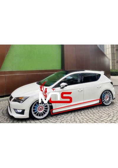 Seat Leon Mk3 Aero Marşpiyel Takım Fiberglass Boyasız