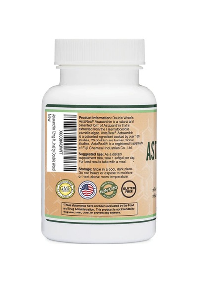 Double Wood Astaxanthin 12mg Max Strength Only Patented Asta...