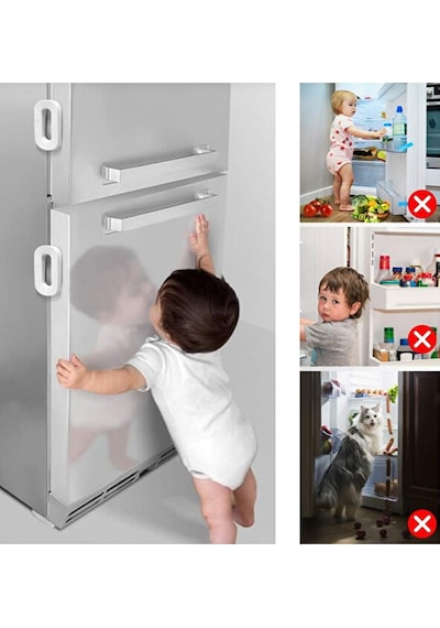 Mucit Home 1 Adet Plus Kapı Kilidi Dayanıklı Gövde Yapısıyla Yüksek Güvenlik Kaliteli Dolap Kilit Beyaz