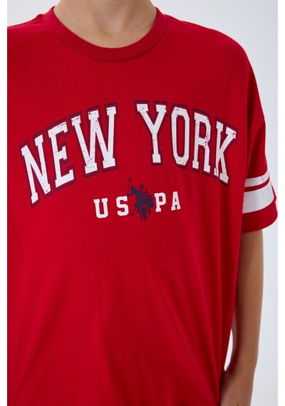 U.s. Polo Assn. Erkek Çocuk Kırmızı Bermuda Takım Us2415-c-v2 Kırmızı