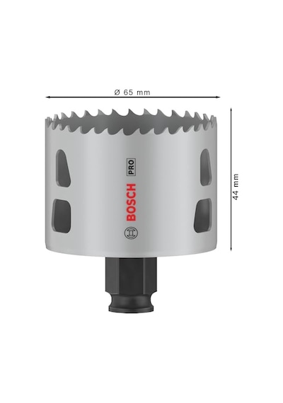 X Pro Multi Material Power Plus Delik Testeresi Yumuşak Ahşap Alçıpan Duvar Için Ø 65 Mm Profesyonel Aksesuar Matk