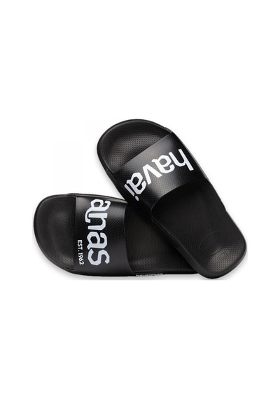 Havaianas 4148124 Slide Classic Logomania Tek Bant Siyah-beyaz Unisex Terlik Siyah-beyaz Havaianas 4148124 Slide Classic Logomania Tek Bant Siyah-beyaz Unisex Terlik Siyah-beyaz