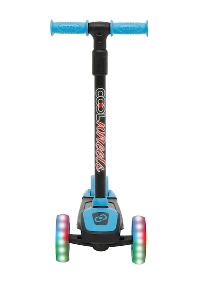 Cool Wheels Twist Led Işıklı 3 Tekerlekli Yükseklik Ayarlı Scooter - Mavi Mavi