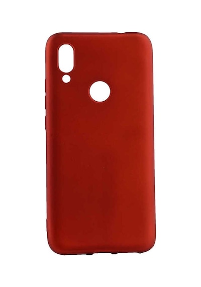 Xiaomi Redmi 7 Kılıf Zore Premier Silikon Kapak Kırmızı