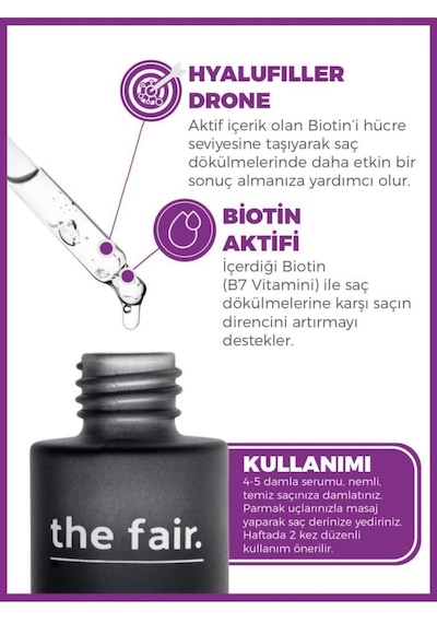 The Fair Nem Destekli Dökülme Karşıtı Vegan Saç Bakım Seti