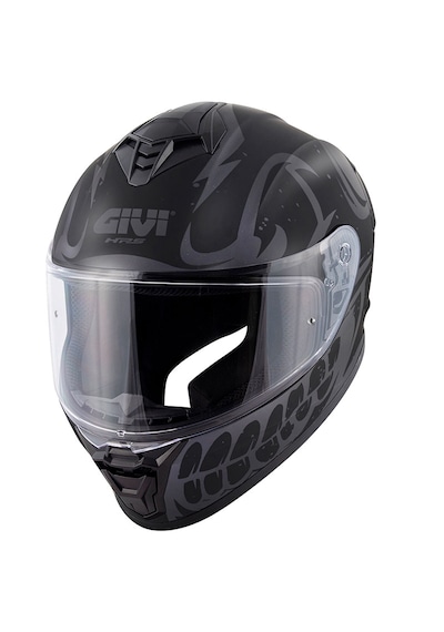 Givi 50.x Bones Motosiklet Kaskı Mat Siyah - Gri