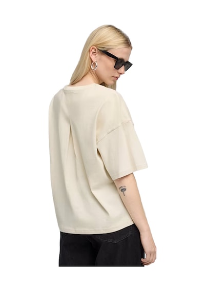 Puma Her Oversized Kadın Bej Günlük Stil T-shirt 68814887