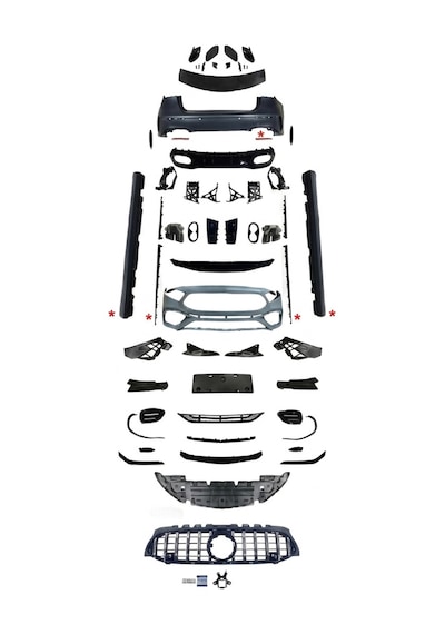 Autogp Mercedes W177 Hb A45 Body Kit Tampon Seti 2018+