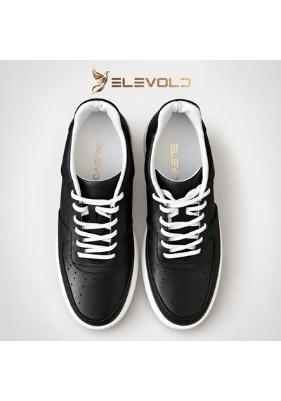 Elevold Tuna Hakiki Deri 6 Cm Boy Uzatan Erkek Spor Ayakkabı 54890 Beyaz Sıyah Elevold Tuna Hakiki Deri 6 Cm Boy Uzatan Erkek Spor Ayakkabı 54890 Beyaz Sıyah